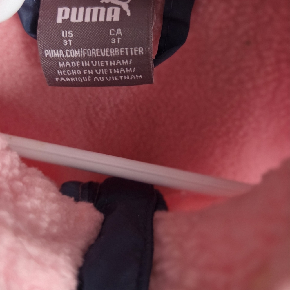 Pink fleece vest 3T